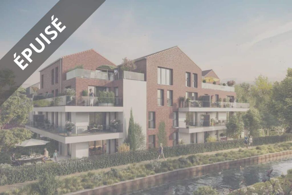 programme immobilier neuf Les Terrasses de la Marque marcq en baroeul