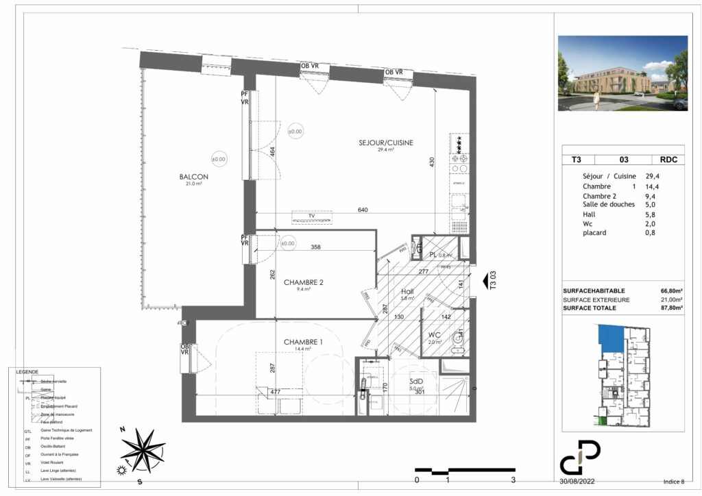 Appartement neuf Villeneuve d'Ascq