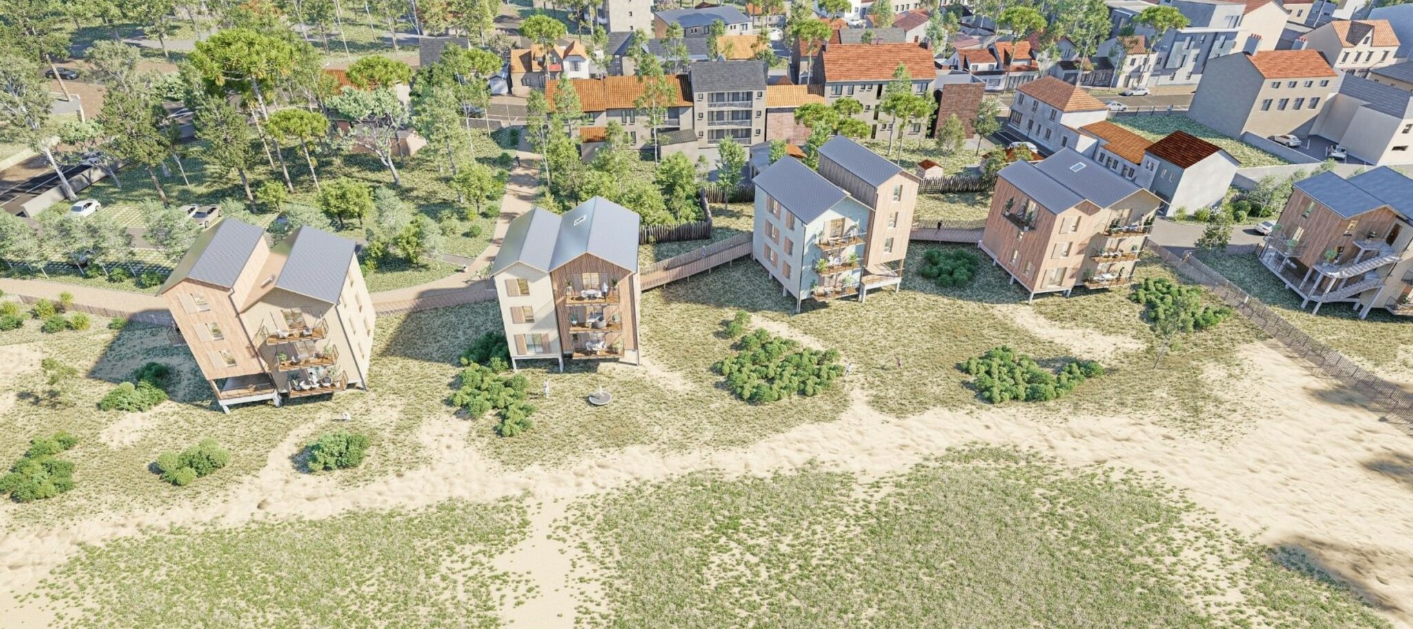 programme immobilier neuf les lodges de la pinede quend plage
