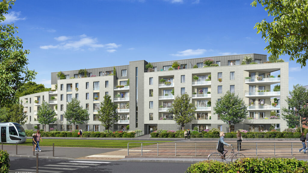 logements neufs Valenciennes tramway
