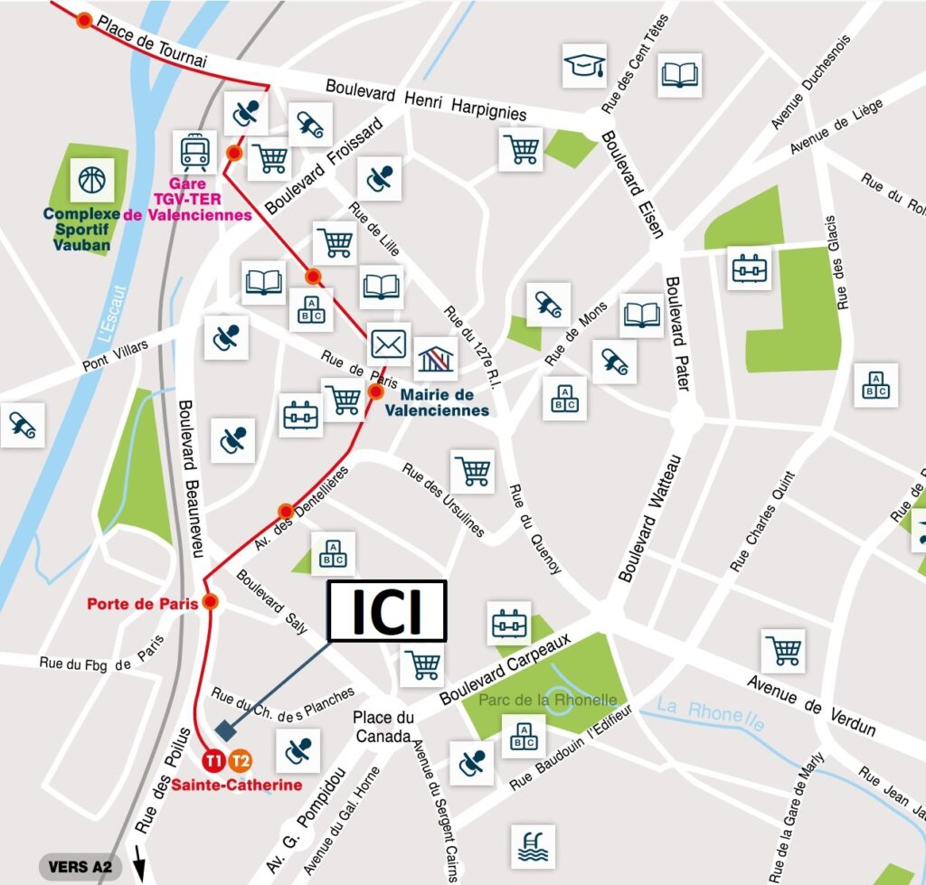 résidence neuve Valenciennes tramway