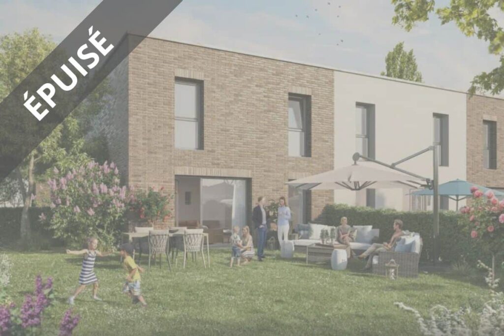 programme immobilier neuf templeuve Le Domaine de Vertain