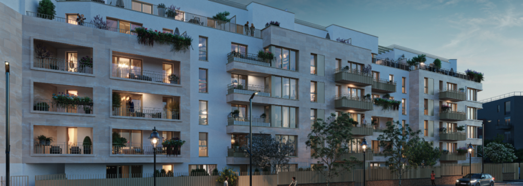 Programme immobilier neuf Square 160 Aubervilliers - boulevard Felix Faure