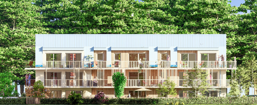 programme immobilier neuf les voiles blanches sainte cecile plage