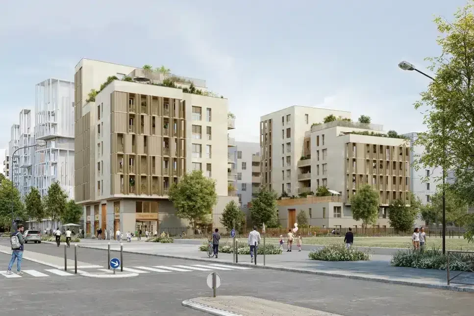 programme immobilier symbiose pantin