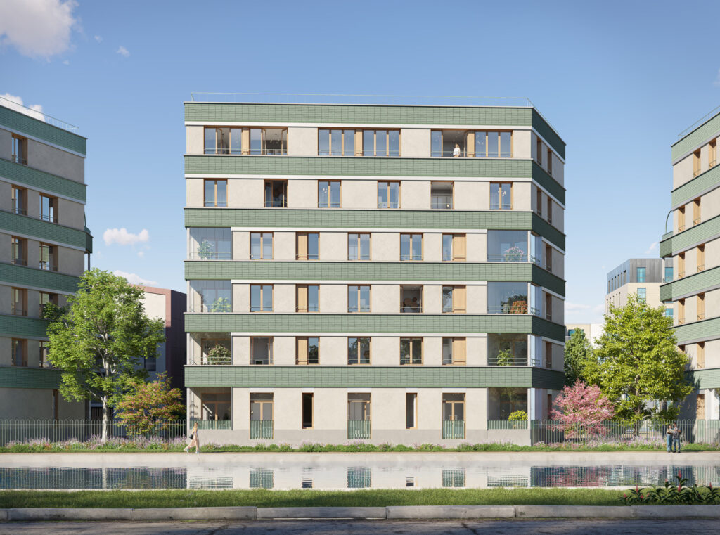 Programme immobilier neuf Reflets Saint-Denis - rue de la Confluence