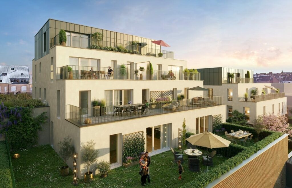Programme immobilier neuf Amiens - route de Paris