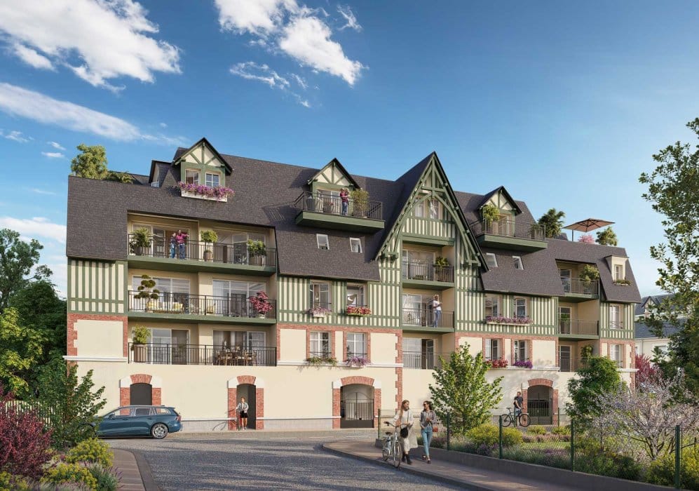 Programme immobilier neuf Ecrin de Rose Blonville-sur-Mer - proche mer