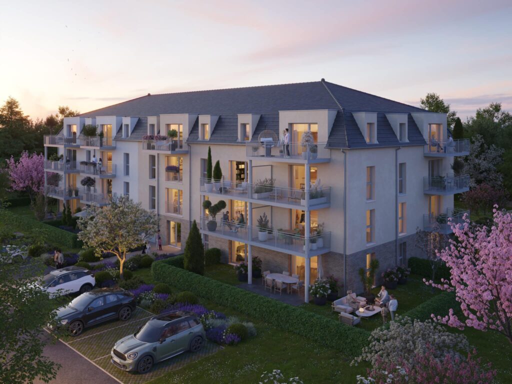 Programme immobilier neuf Les Balcons de Jades Laventie - avenue Henri Puchois
