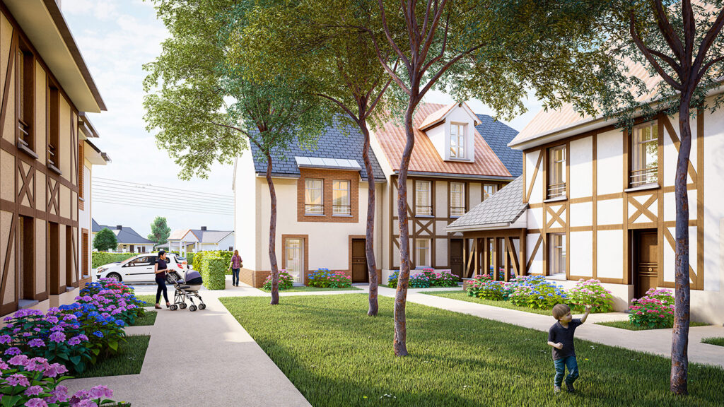 logements neufs Cabourg proche plage