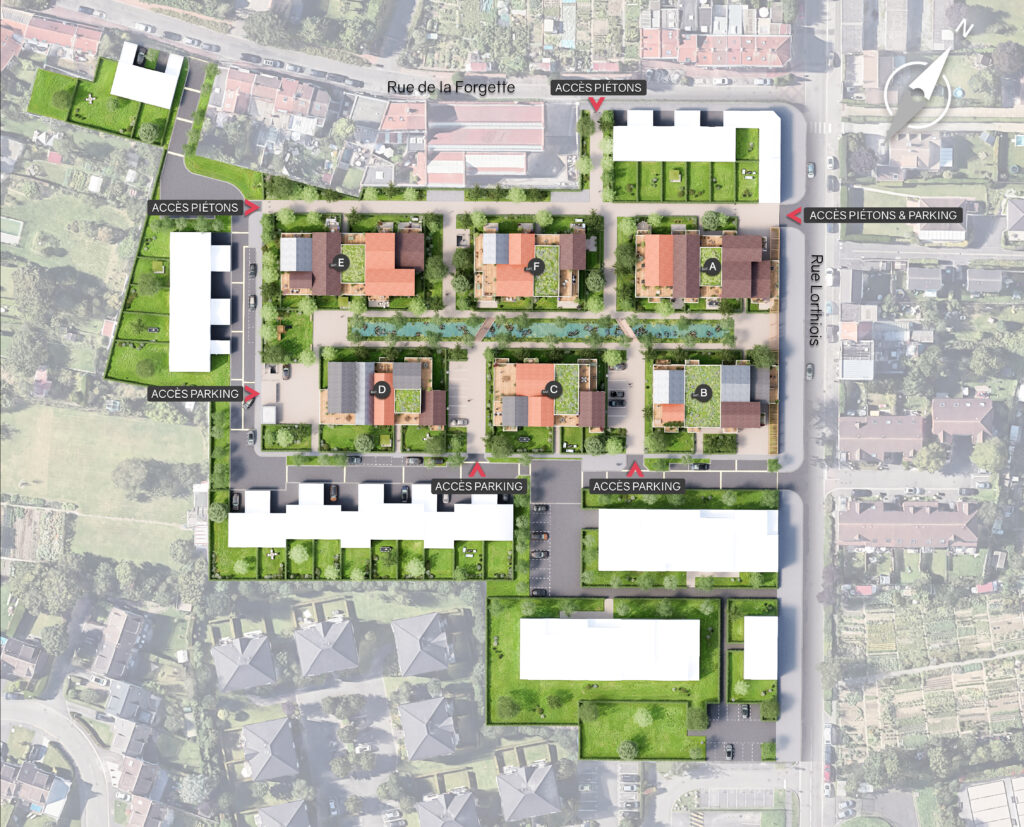 programme immobilier neuf mouvaux carbonisage clos Lorthiois