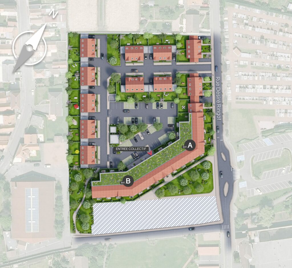 Logements immobilier neuf Le clos des lilas Gondecourt