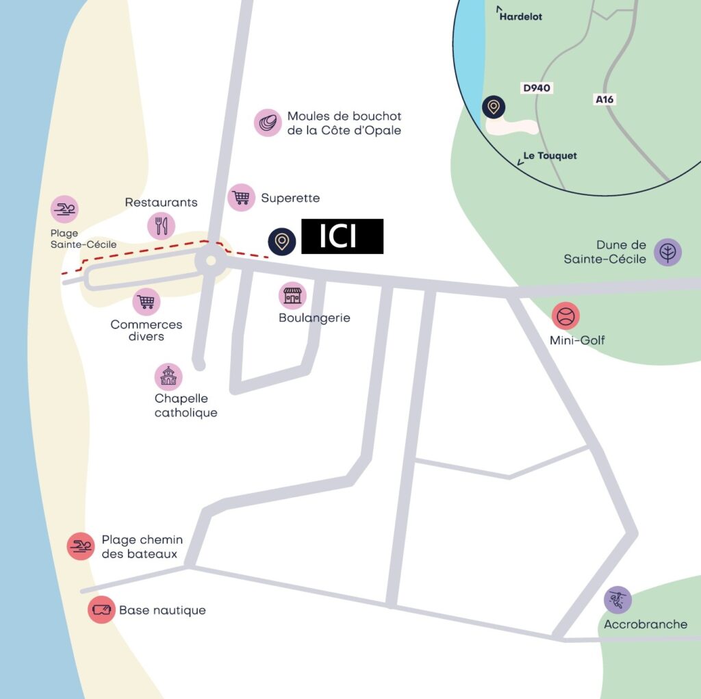 Programme immobilier neuf Sainte Cecile Plage La Salicorne