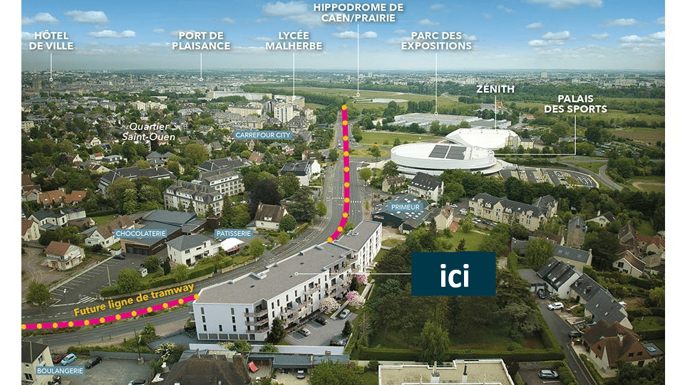 plan masse caen envergure