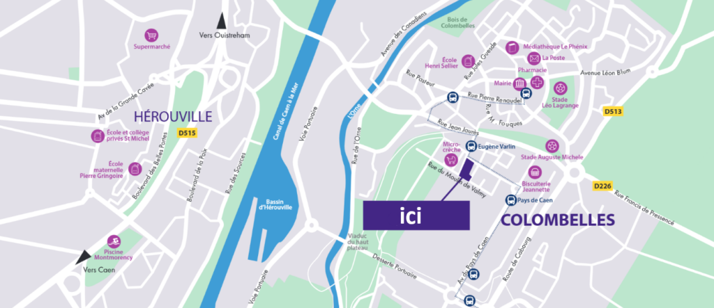 plan masse colombelles les promenades de gaia