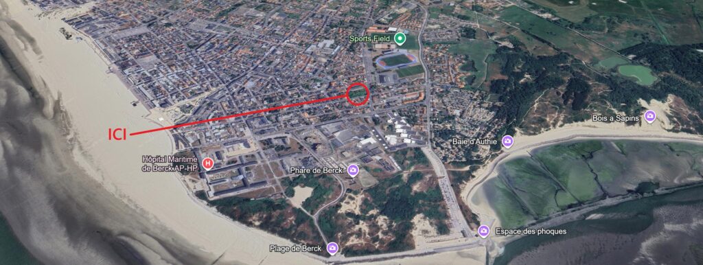 Emplacement programme immobilier neuf Alize Berck