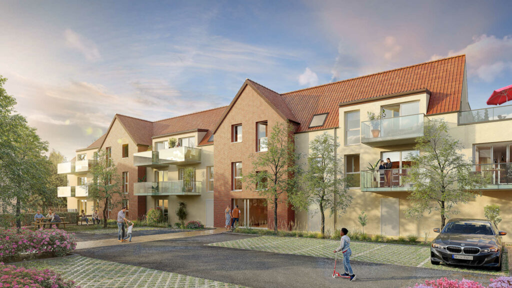 programme immobilier neuf villeneuve d'ascq résidence gaston baratte