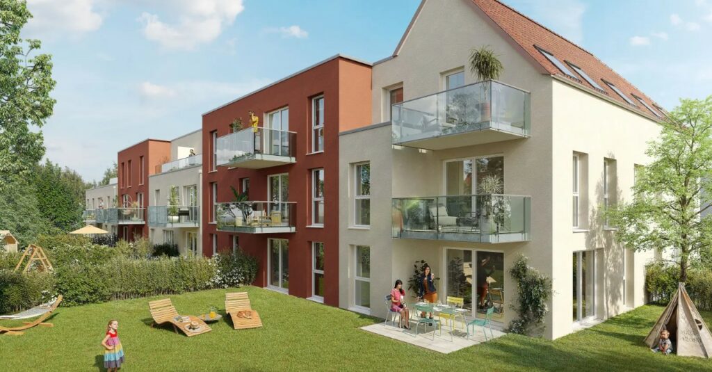 maisons neuves villeneuve d'ascq résidence gaston baratte