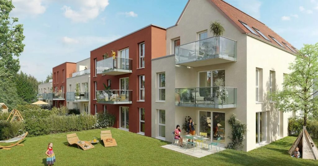 maisons neuves villeneuve d'ascq résidence gaston baratte