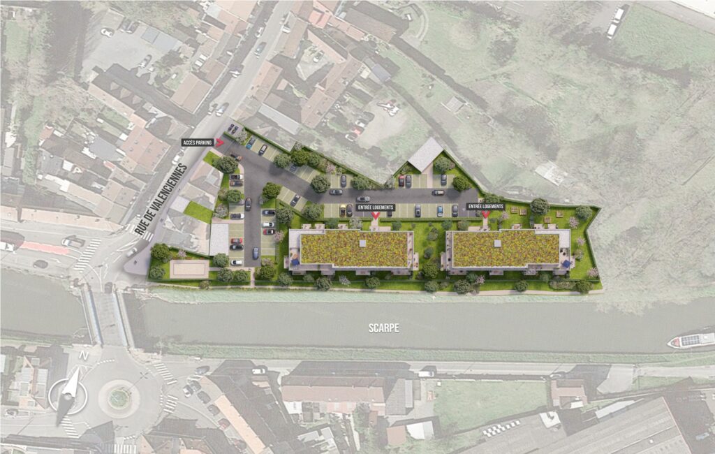 programme immobilier neuf reflets d'O Saint Amand les Eaux