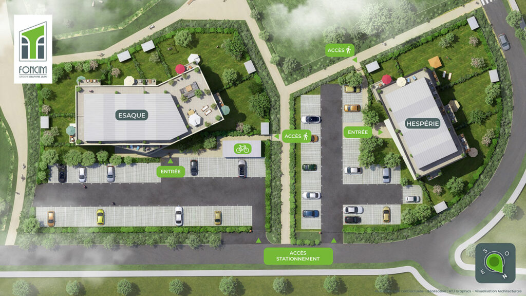 plan masse blainville-sur-orne horizon novacity