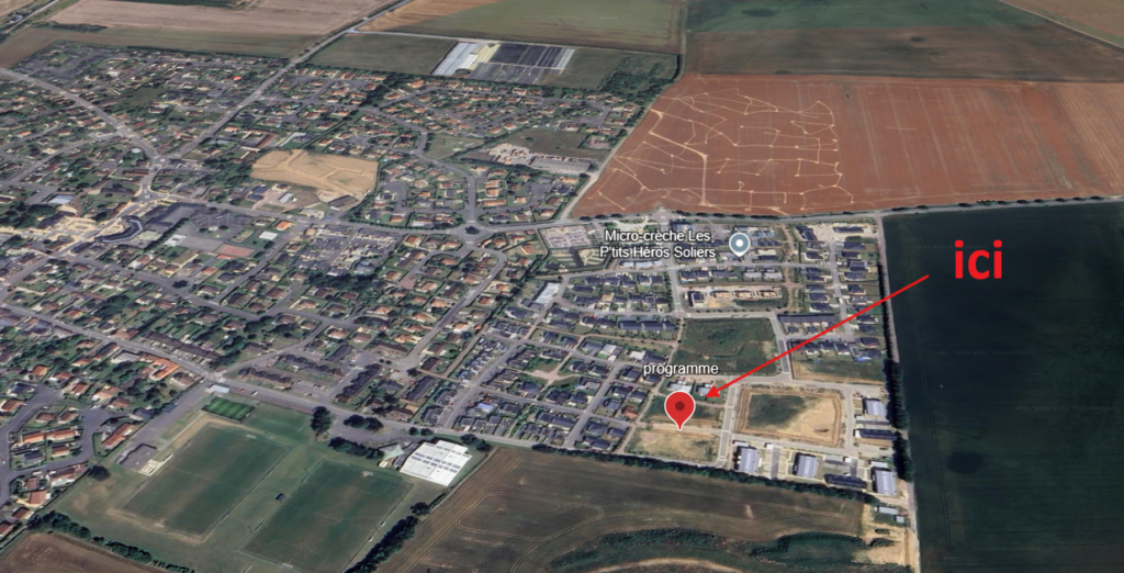 plan masse soliers terrasses de soliers