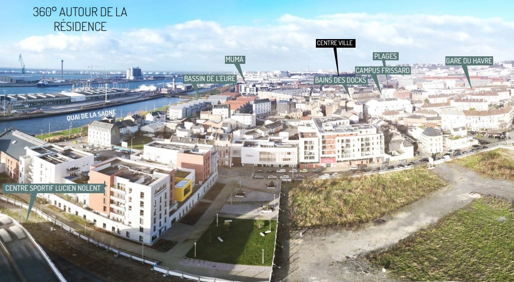 programme immobilier green district le havre