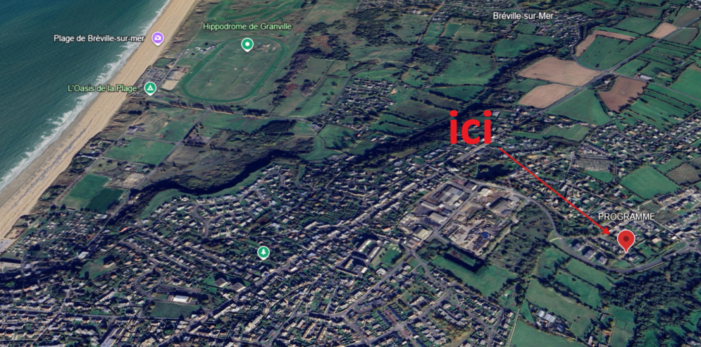 plan masse donville-sur-mer Grand Air