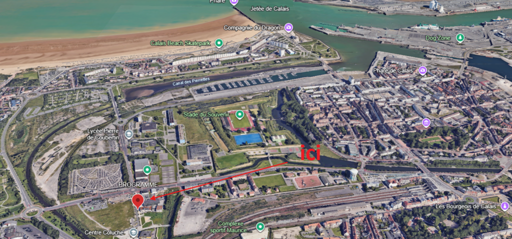 plan masse calais