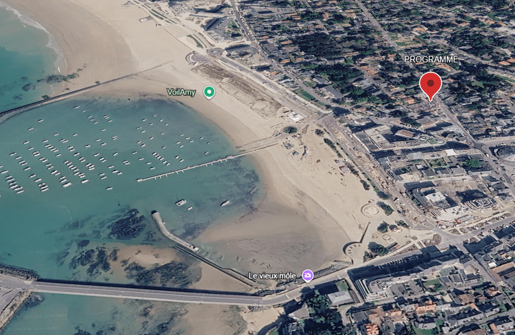 Plan masse pornichet l'estivale