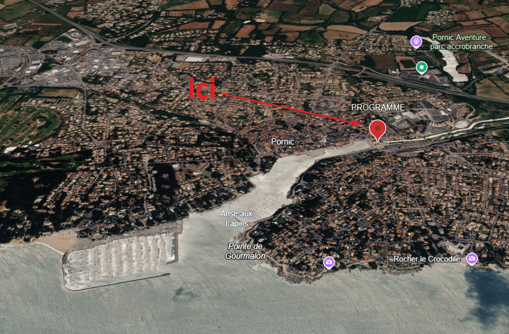 plan masse pornic villa maria