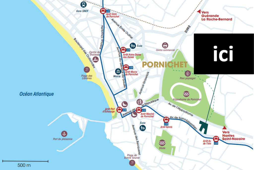 plan masse pornichet jardin d'epona