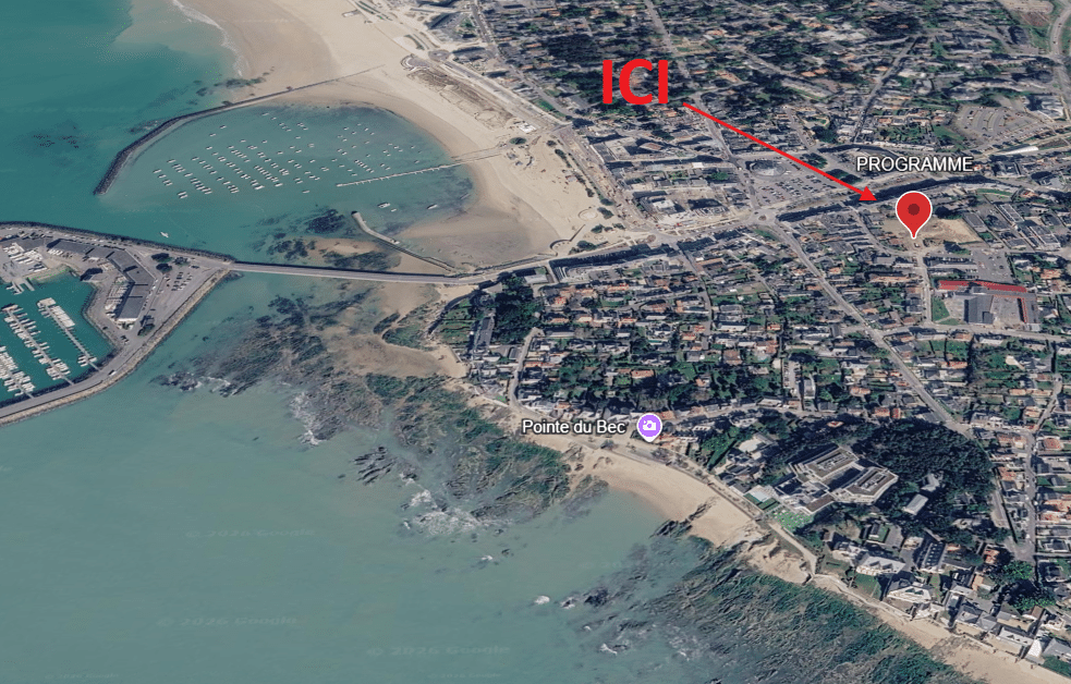 plan masse pornichet l'écrin