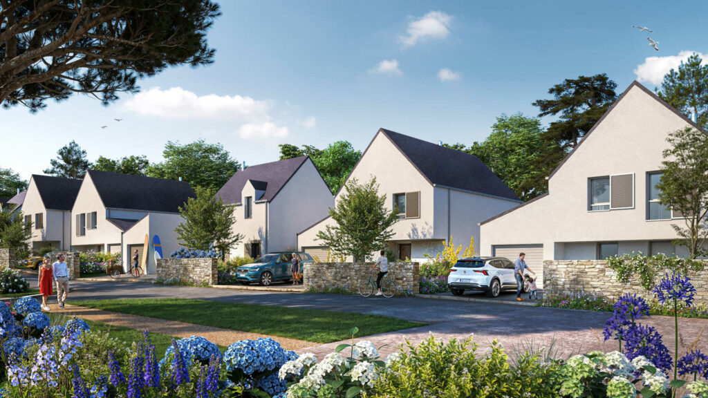 programme immobilier neuf larbord-baden Villas des 4 îles