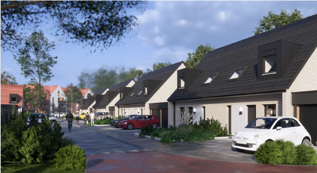 Maisons neuves Santes