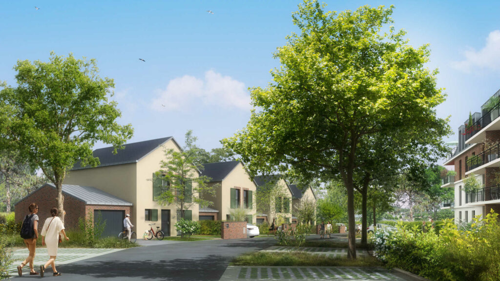 résidence neuve houlgate L'Ecrin Boisé