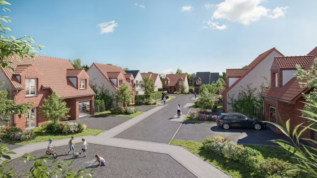 maisons neuves résidence l'arche cloée millonfosse