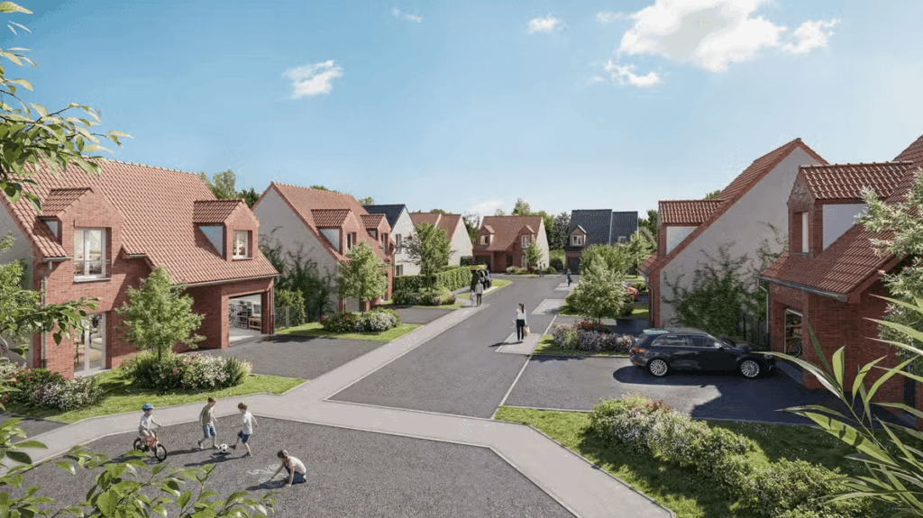 maisons neuves résidence l'arche cloée millonfosse